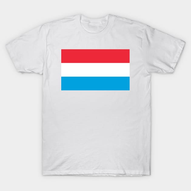 Flag of Luxembourg T-Shirt by COUNTRY FLAGS